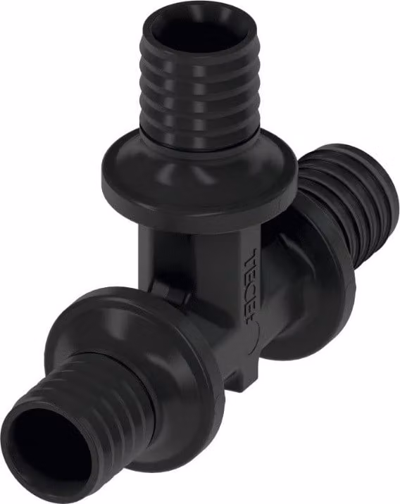 TECE flex pezzo a T ridotto 25 x 16 x 16 PPSU, 730516