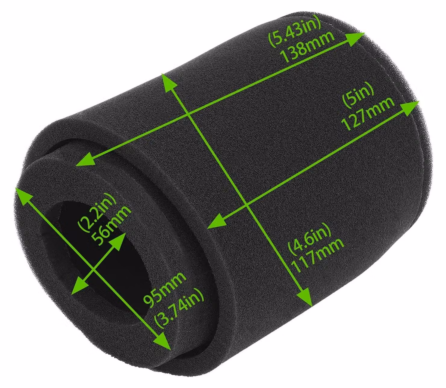 Filtro dell'aria per modelli CF-Moto UForce e ZFORCE