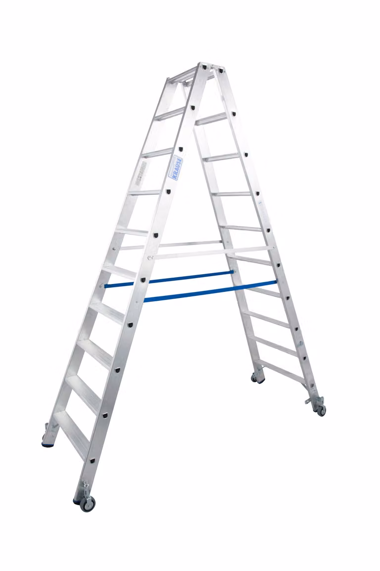 STABILO scaletta doppia, mobile 2x10 gradini, 124876