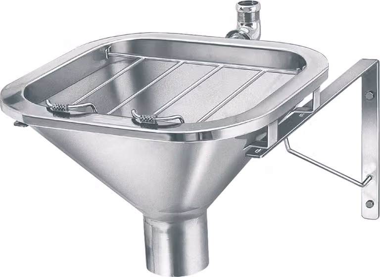 Lavello KWC AR, SIRIUS, acciaio inox, 470x360x580 mm, griglia incernierata