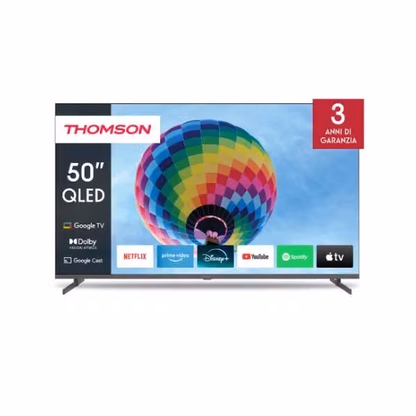 Smart TV QLED 50 pollici Google TV Nero 50QG4S14 – 2