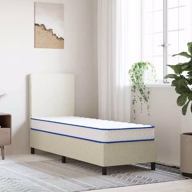 Materasso in schiuma viscoelastica vidaXL Bianco L: 70 cm, P: 200 cm, H: 17 cm