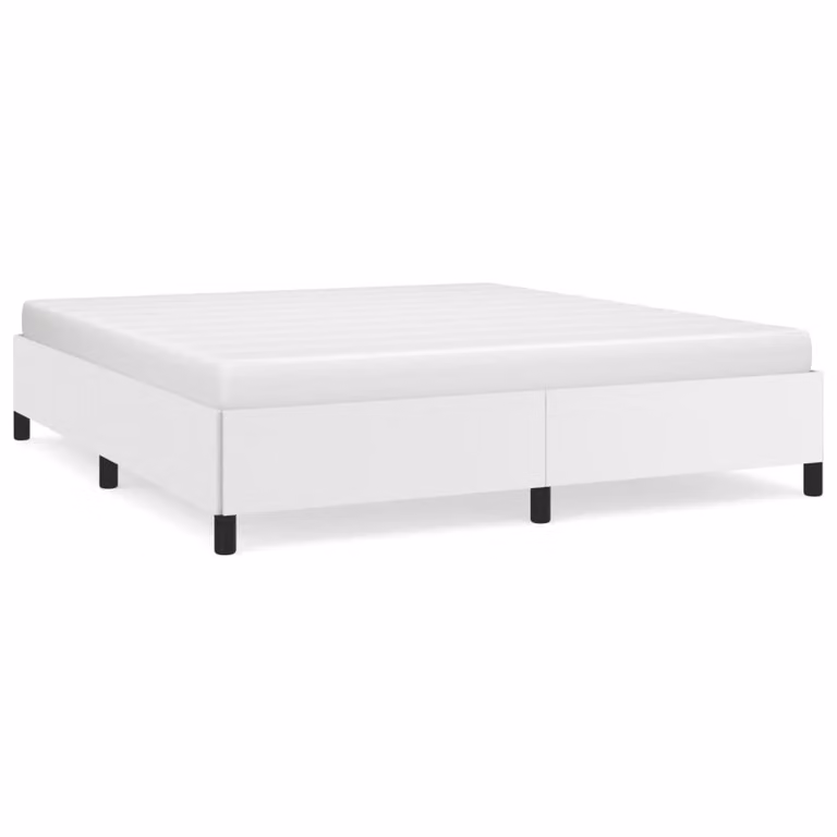 Giroletto Bianco 160x200 cm in Pelle finta