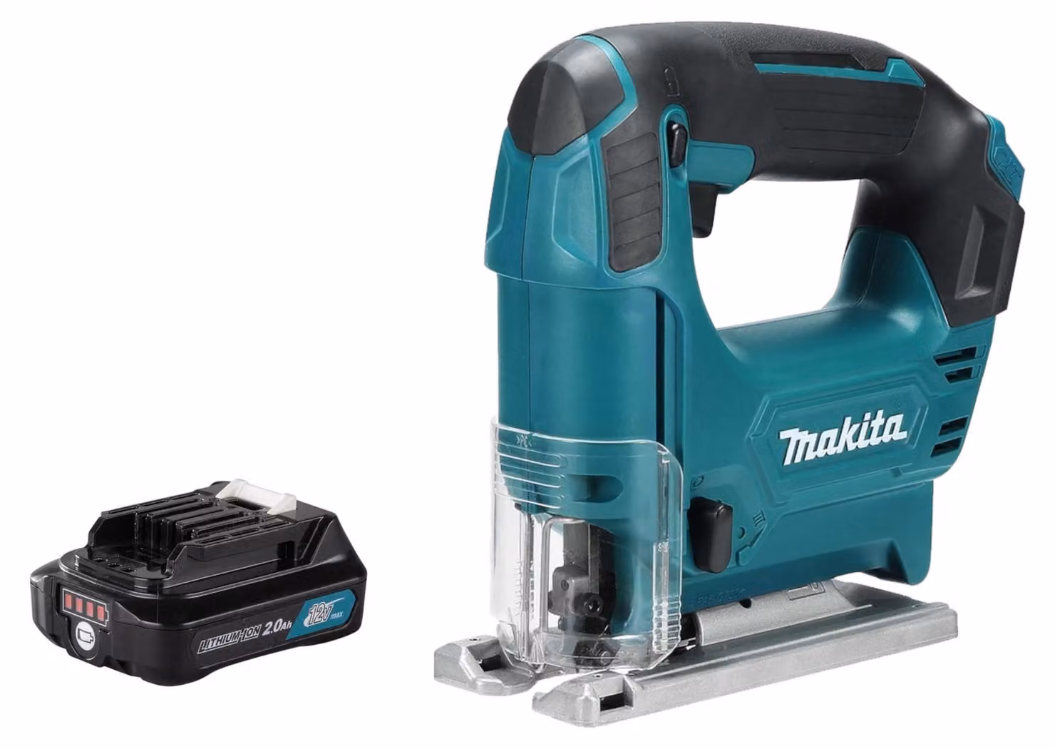 Seghetto alternativo a batteria Makita JV 101 DA1 12 V max. 65 mm + 1x batteria ricaricabile 2,0 Ah - senza caricabatterie