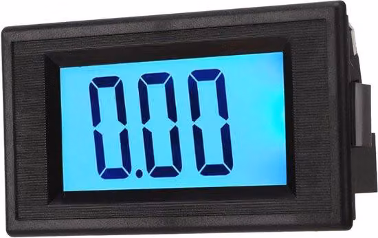Tester di tensione digitali con display a LED, resistenti all'acqua, con monitoraggio della batteria e misurazione precisa.