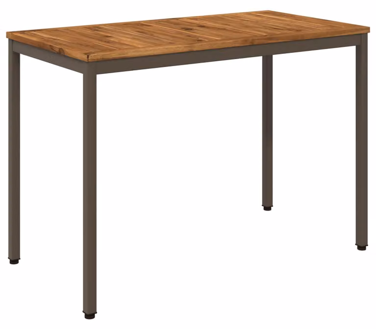 Tavolo da giardino, stile naturale, per caffè, dimensioni 108,5 x 55 x 75 cm