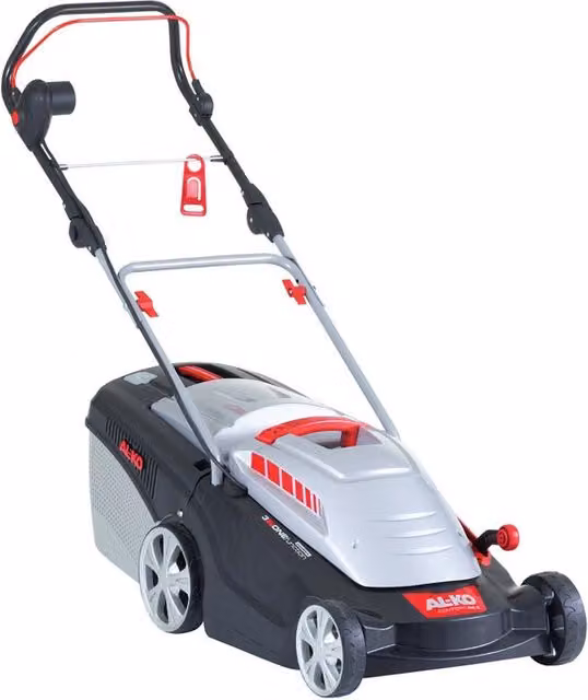 Tagliaerba elettrico AL-KO Comfort 40 E con kit mulching e sacco di raccolta, rosso, L: 40 cm