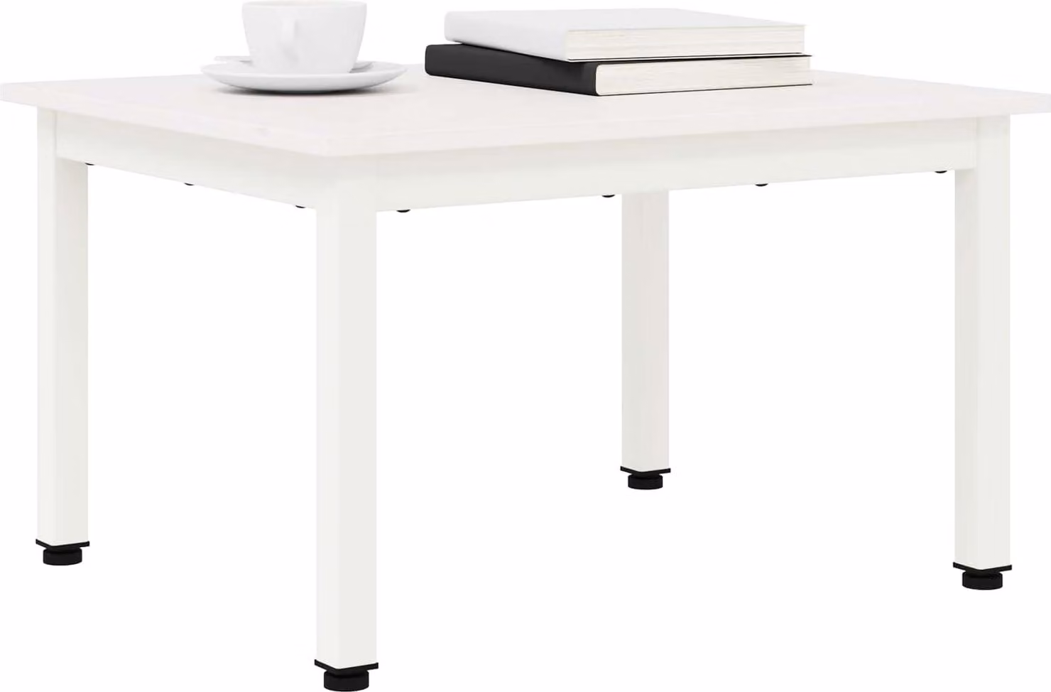 Tavolino SYFAX™ bianco 60 x 50 x 36 cm in legno di pino massiccio