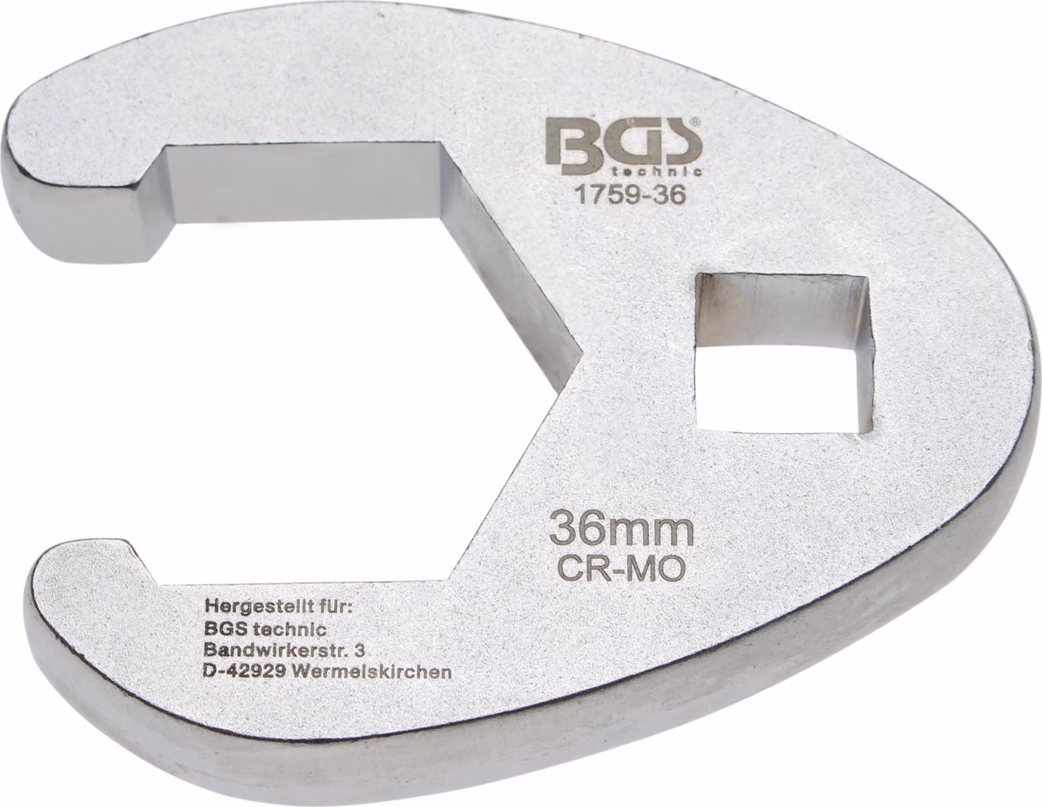 BGS Chiave quadrata a bussola 12,5 mm (1/2") SW 36 mm - 1759-36