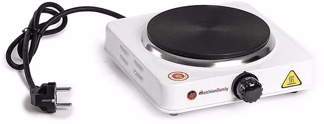 Fornetto elettrico Melchioni Family Cook1 bianco con resistenza in ghisa e assorbimento massimo 1000 W