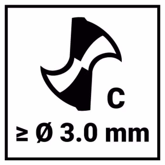 Trapano per punti Ruko simile a DIN1897 diametro 4,9 mm HSS extra corto - 251049