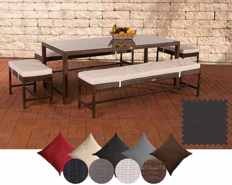 Gruppo di sedute Hawaii antracite