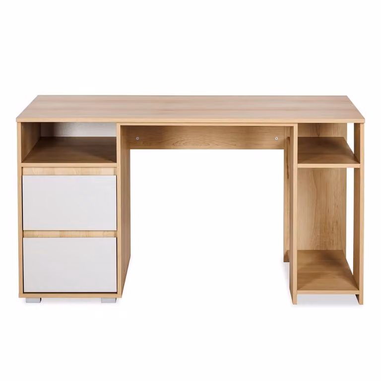Scrivania per bambini AGIRA – faggio / grigio