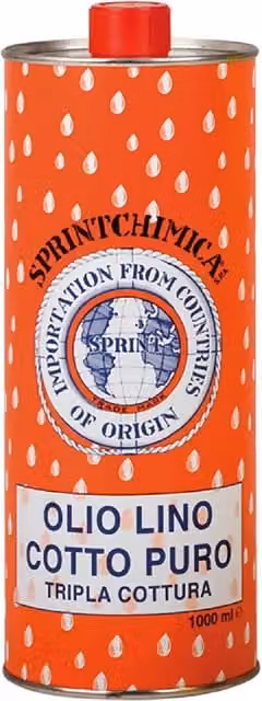 Olio di lino cotto puro SPRINTCHIMICA 5 l