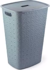 Porta biancheria in plastica Curver SOFTEX Verde acqua 56 l