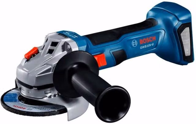 Smerigliatrice angolare Bosch GWS 18V-8 blu con diametro 125 mm (Solo corpo)