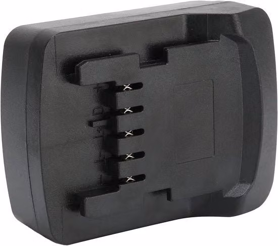 Adattatore 18V Metabo per Convertitore Accu per Batterie al Litio, Nero