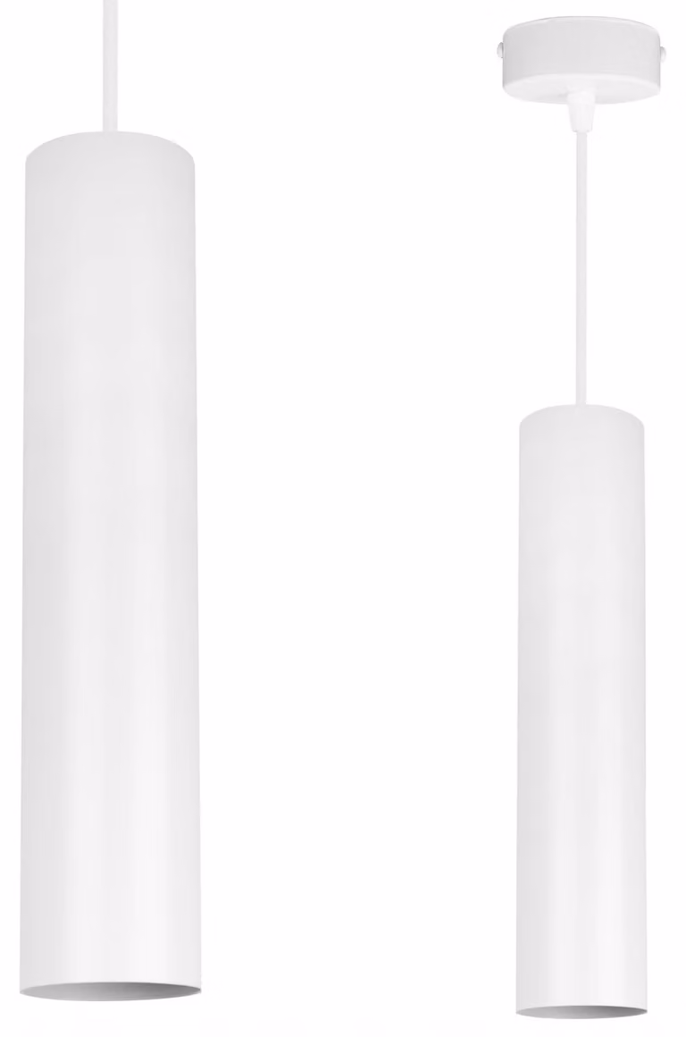 Moderna Lampada A Sospensione Bianca A Led