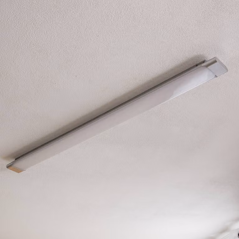 Plafoniera a LED Vinca Arcchio, Alluminio / Grigio / Zincato, Studio / Ufficio, Plastica, Moderno, Plafoniera LED