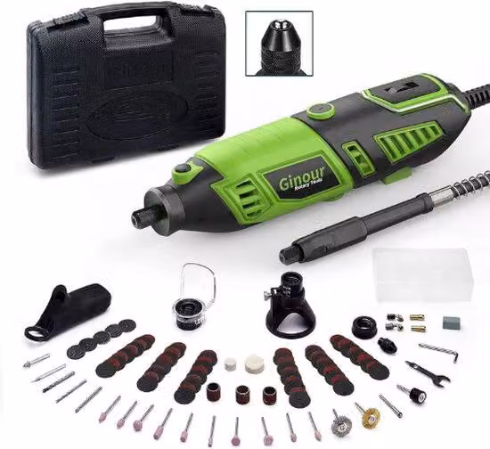 Set di utensili multiuso in metallo per lucidatura e lavorazione