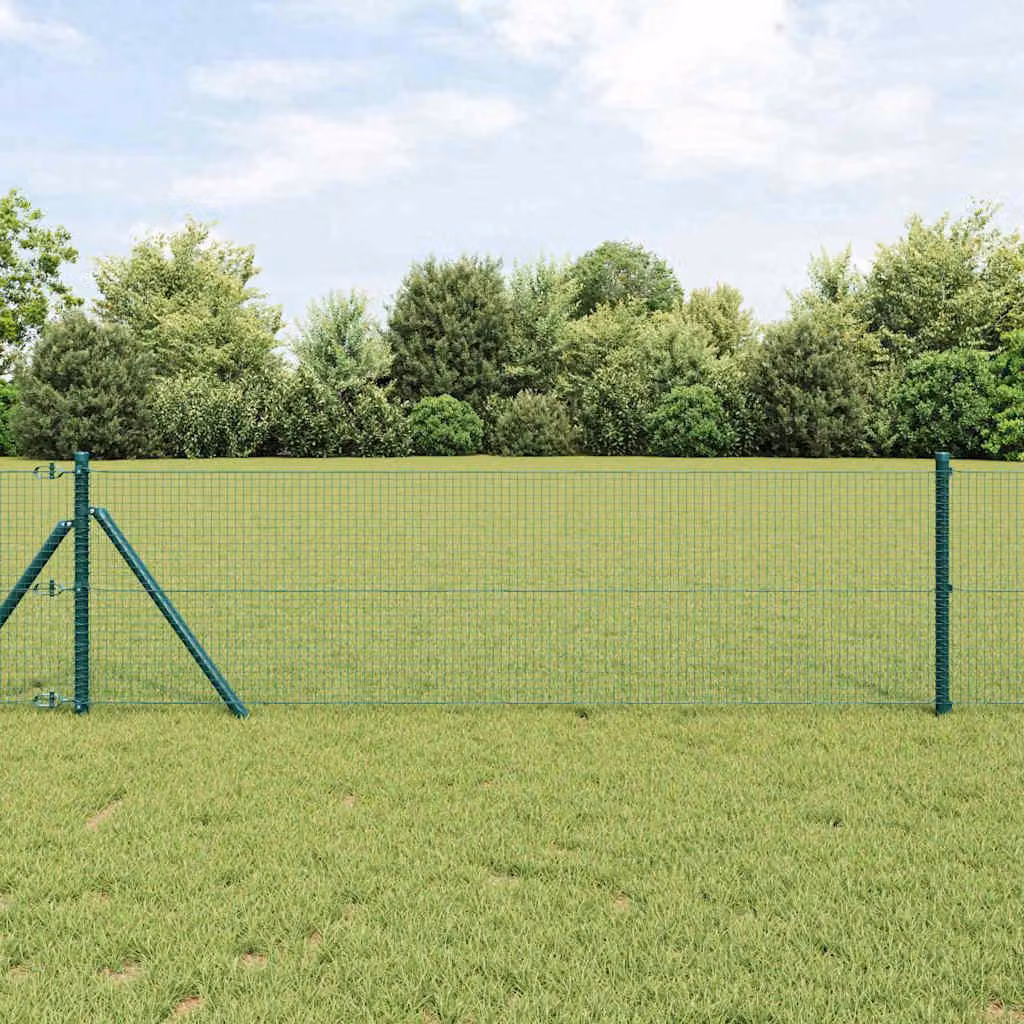 Maison Exclusive - Palo della recinzione Verde 100 x 0,6 m (rete 19 x 19 mm)