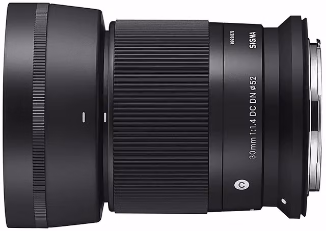 OBIETTIVO SIGMA 30/1.4 (C) DC DN CANON RF Lunghezza focale fissa, compatibilità Canon R-Mount