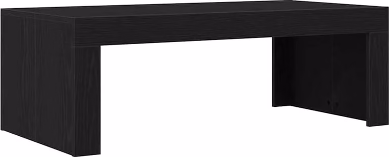 Tavolino da salotto Rovere Nero 102 x 50 x 35 cm