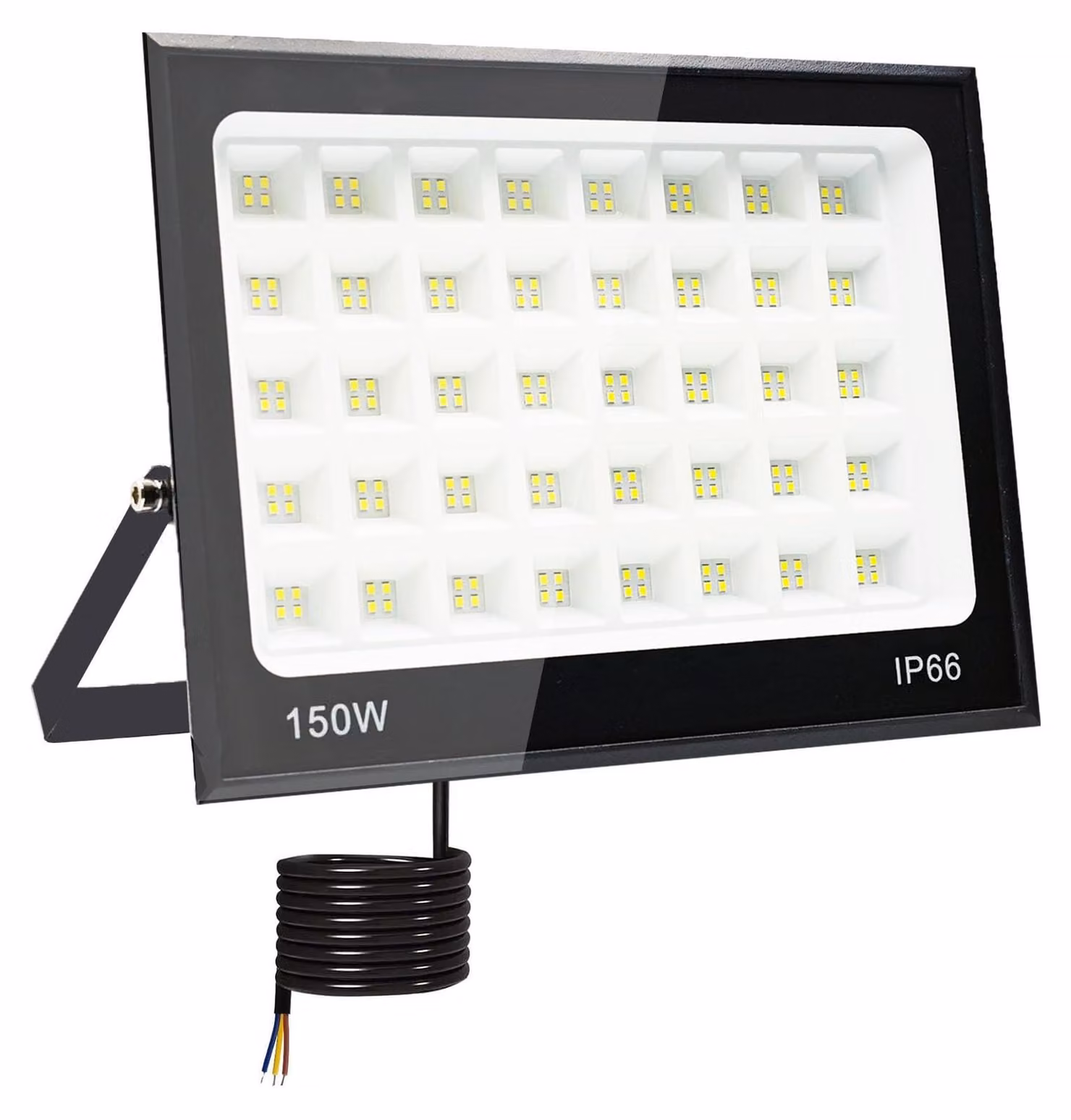 Faretto LED da 150W, 6500K, 15000 lumen, grado di protezione IP66, cavo da 2 metri