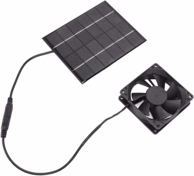 Ventilatore per pannelli solari - Ventilatore di aspirazione per fienili e stalle