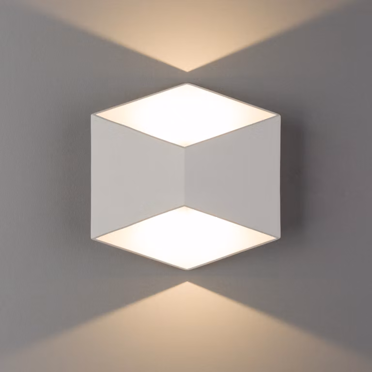 Nowodvorski TRIANGLES Lampada da parete LED 8143 alluminio, bianco