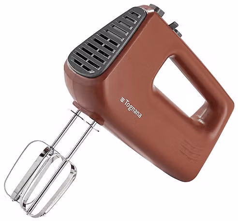 Sbattitore elettrico Tognana Iridea da 400W con 5 velocità e funzione Turbo, Rosso Mela