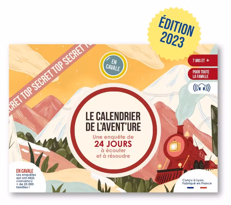 Calendario dell'Avvento – Avventure a bordo del treno – Edizione 2023