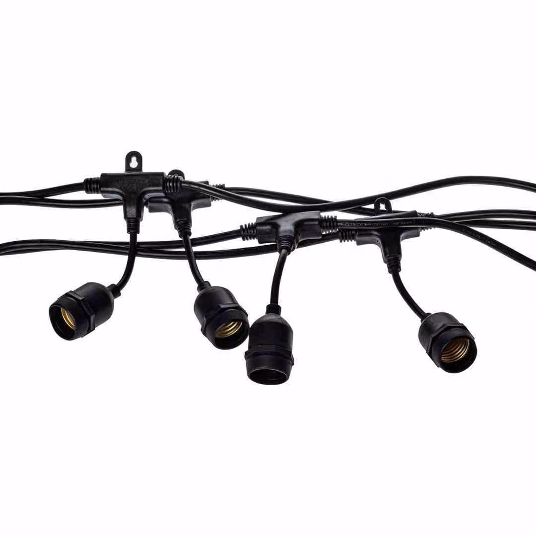 Ghirlanda luminosa a LED per giardino Eko-light METRI EKO6918 nero