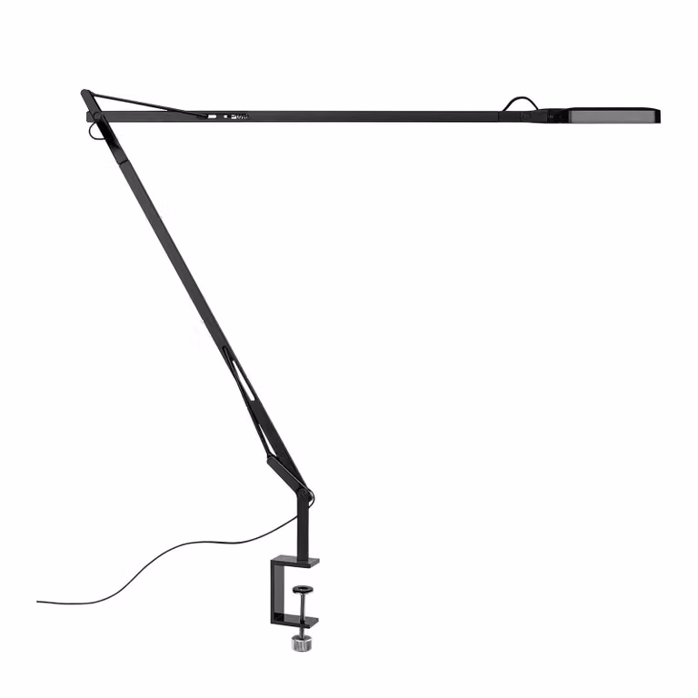 Flos - Kelvin Led Clamp - Lampada da tavolo - Nero