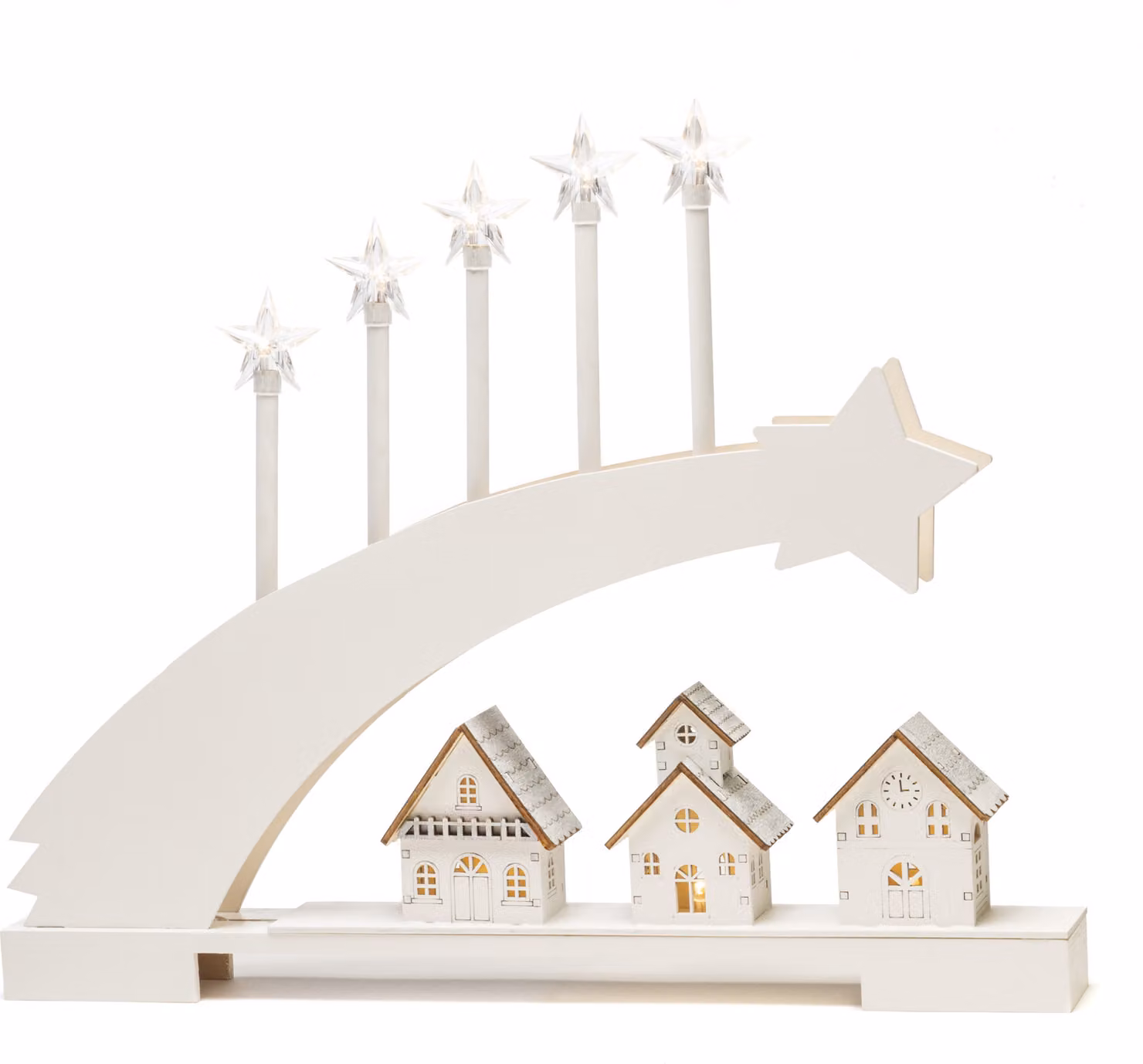 Sagoma in legno a LED, "Comet"
