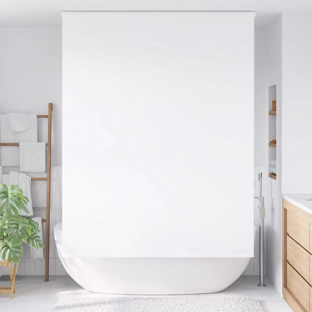 vidaXL Tenda a Rullo Doccia Cassonetto 150x240 cm Larghezza Tessuto
