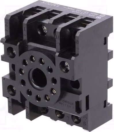 1x Base di montaggio: Serie DIN: PF113A-E - Relè elettromagnetici - Accessori