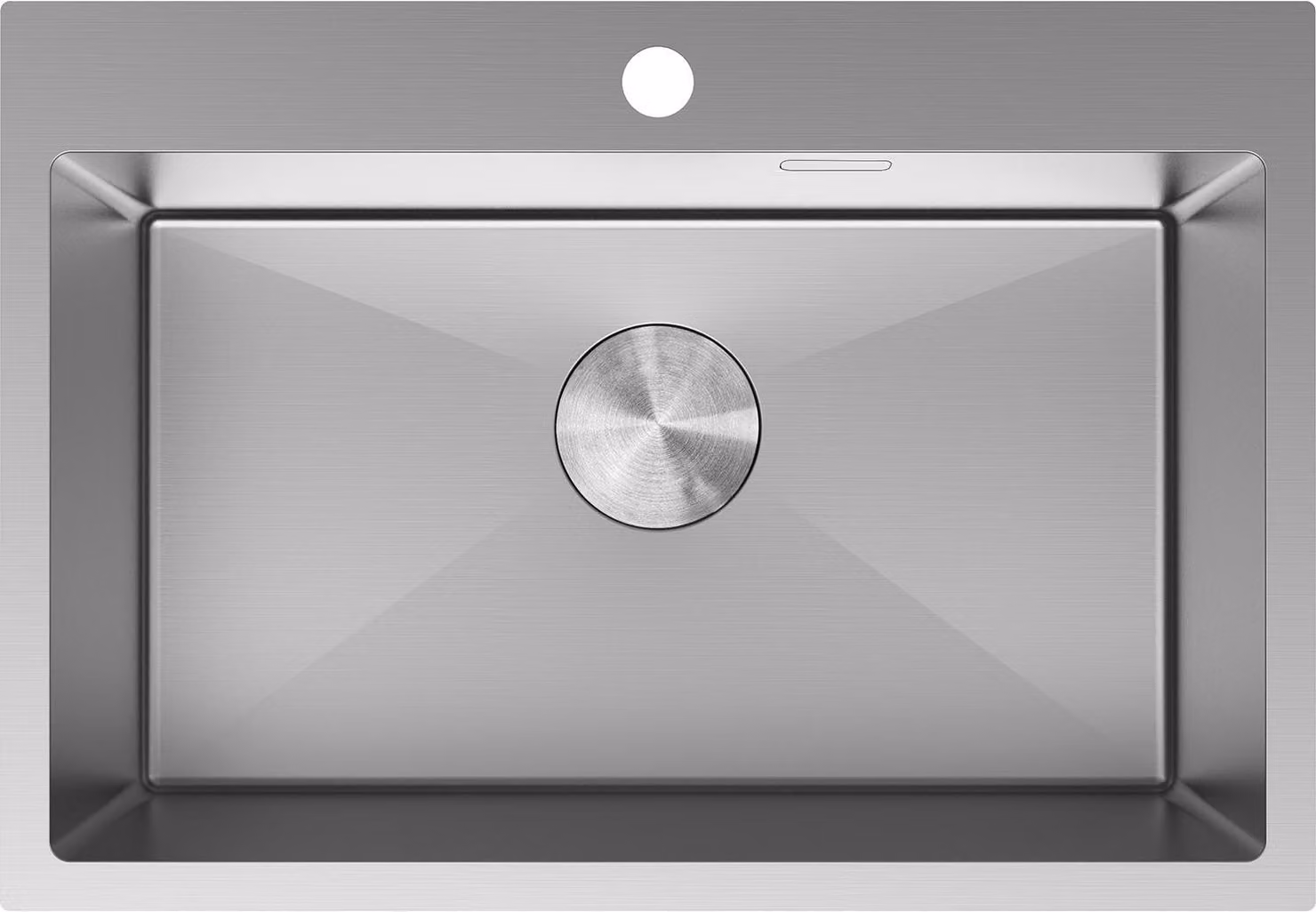 Mexen Solix lavello in acciaio 1-vasca 650 x 450 mm, inox - 6403651000-01