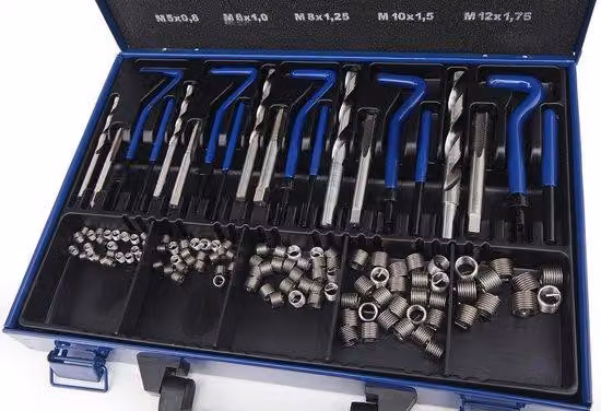 Set di utensili per avvitare, ideale per riparazioni (con punta a V - elicoidale)