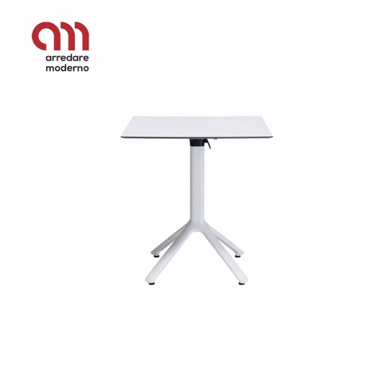Tavolino Bar Nemo Scab affiancabile H.110 con piano stratificato compact