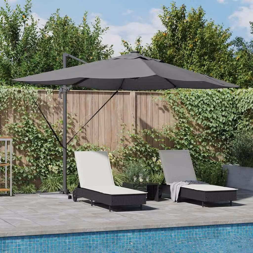 Maison Exclusive - Ombrellone, dimensioni 352 x 251 x 265 cm, realizzato in poliestere e alluminio