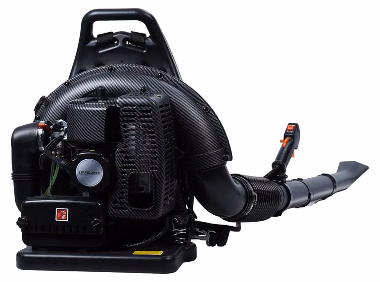 Soffiatore a zaino - Motore a benzina da 63cc - Potenza del motore: 3 HP - Volume d'aria: 665 CFM - Modello zaino - Ideale per prati e uso esterno