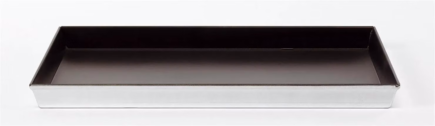 Teglia Rettangolare lega alluminio 3003 con rivestimento antiaderente, dim.45x35cm