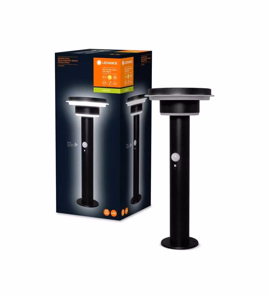 Faretto Style Solar Double Circle 178x720