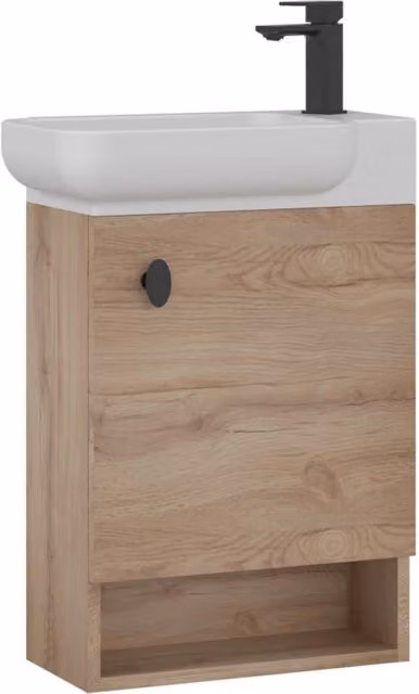 Mobile lavabo "Begonya 55" - 53 x 33 x 75 cm - Rovere