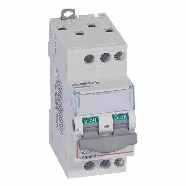 Sezionatore Legrand DX3, tripolare, 20A 400 VAC, categoria di utilizzo AC-22A 406457