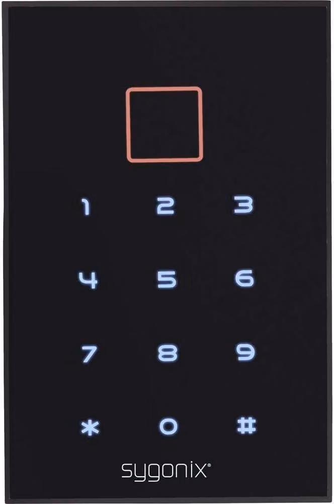 Sygonix SY-3435062 Serratura a codice per montaggio esterno IP66 con tastiera illuminata, con touchscreen (SY-3435062)