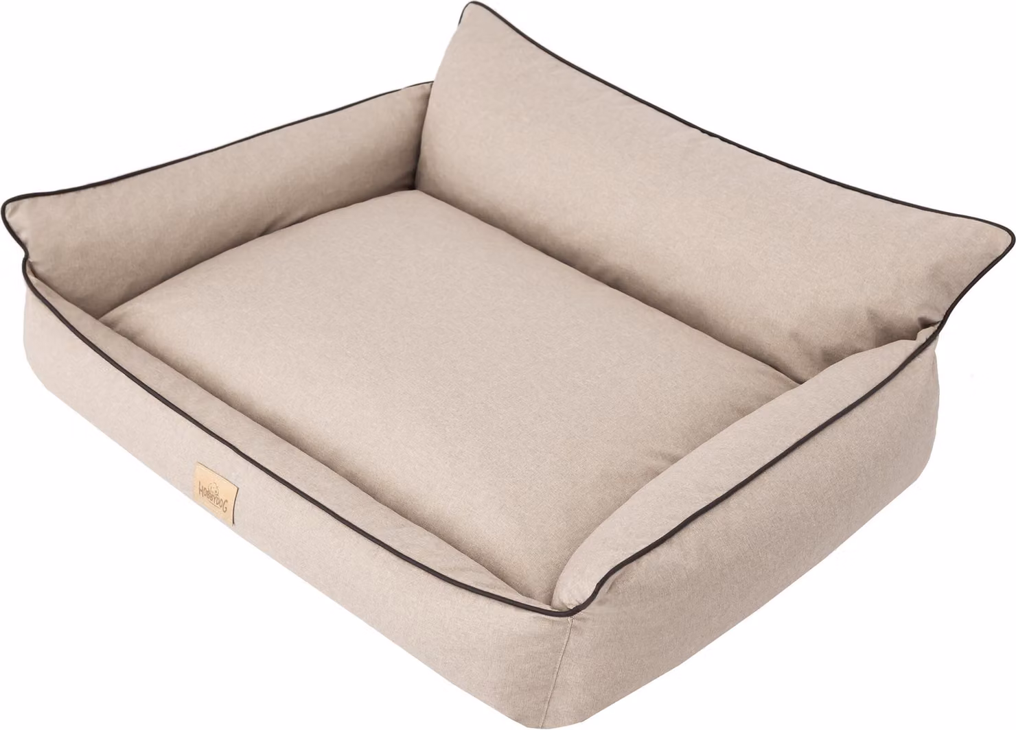 Letto ortopedico per cani JOKER letto per cani divano zona notte cesto materasso letto per cani XXXL 132x106 cm lilla sembra lino