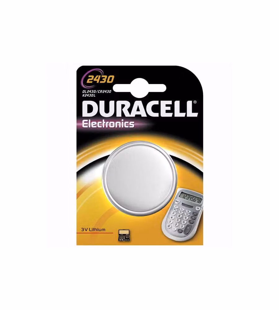 Pila Bottone Litio                 Dl2430 Duracell