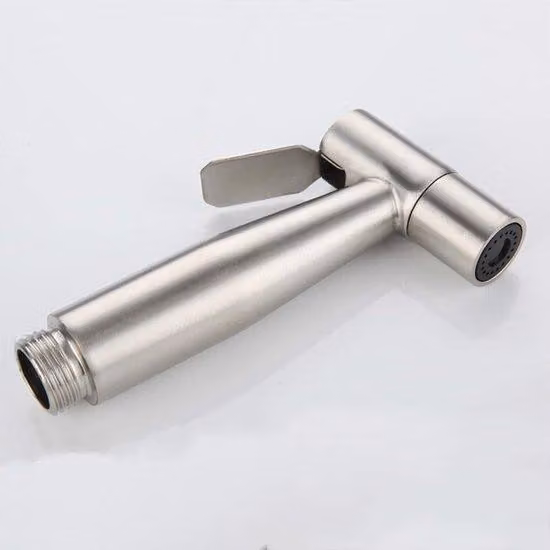 Set per WC idromassaggio - Arredo per WC e vasca da bagno - Sedile WC - WC spa - Doccetta per WC - Argento